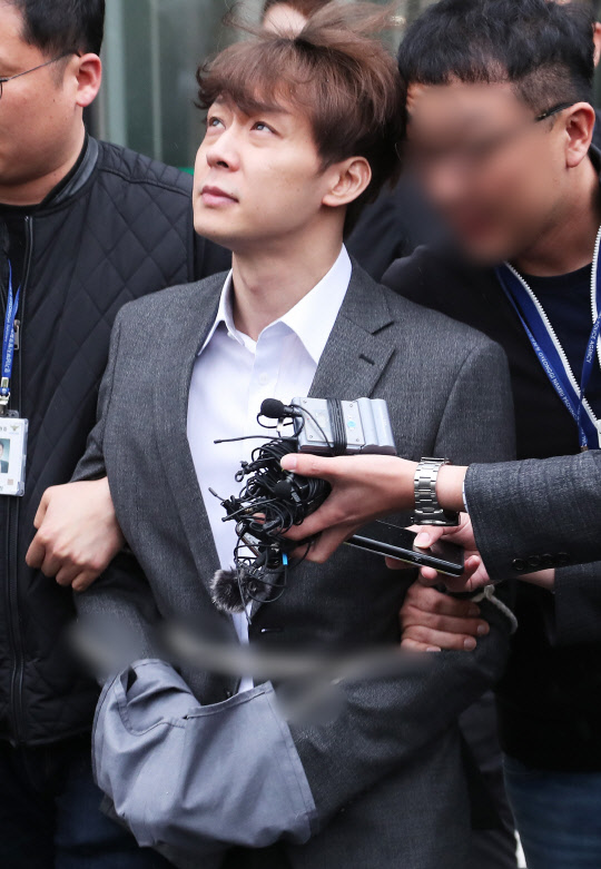 박유천 포승줄 [사진제공=연합뉴스]